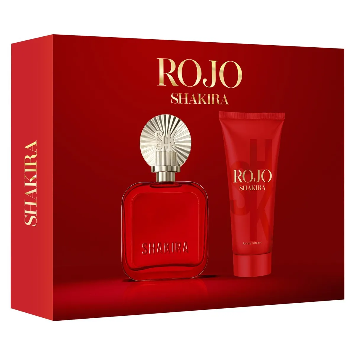 SHAKIRA - Set Perfume Collection Rojo Edp 80Ml + Bl 75Ml Shakira