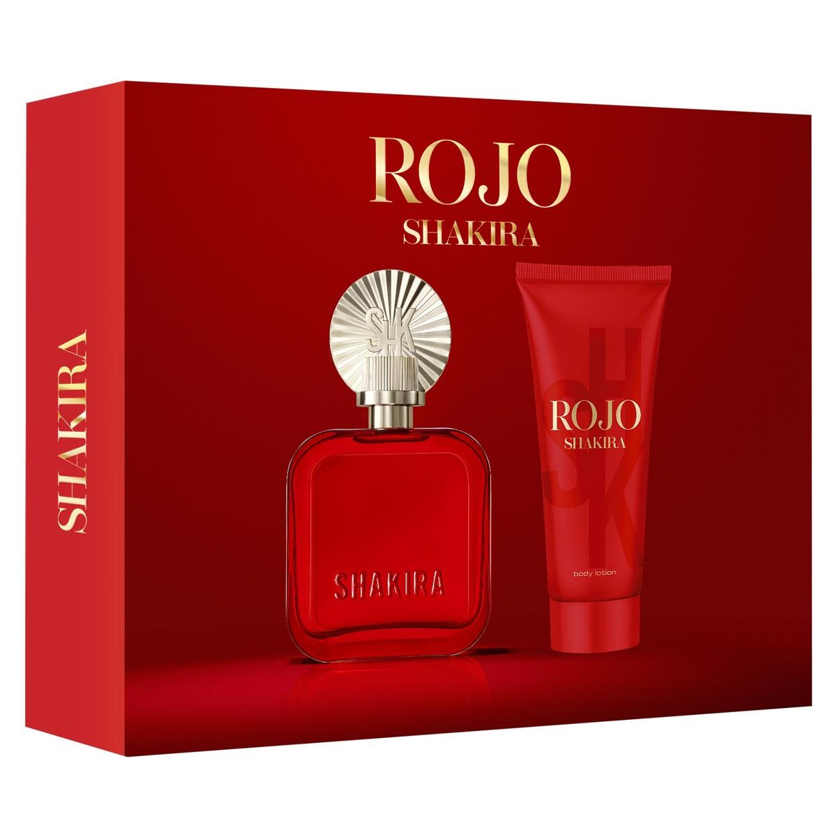 SHAKIRA - Set Perfume Collection Rojo Edp 80Ml + Bl 75Ml Shakira