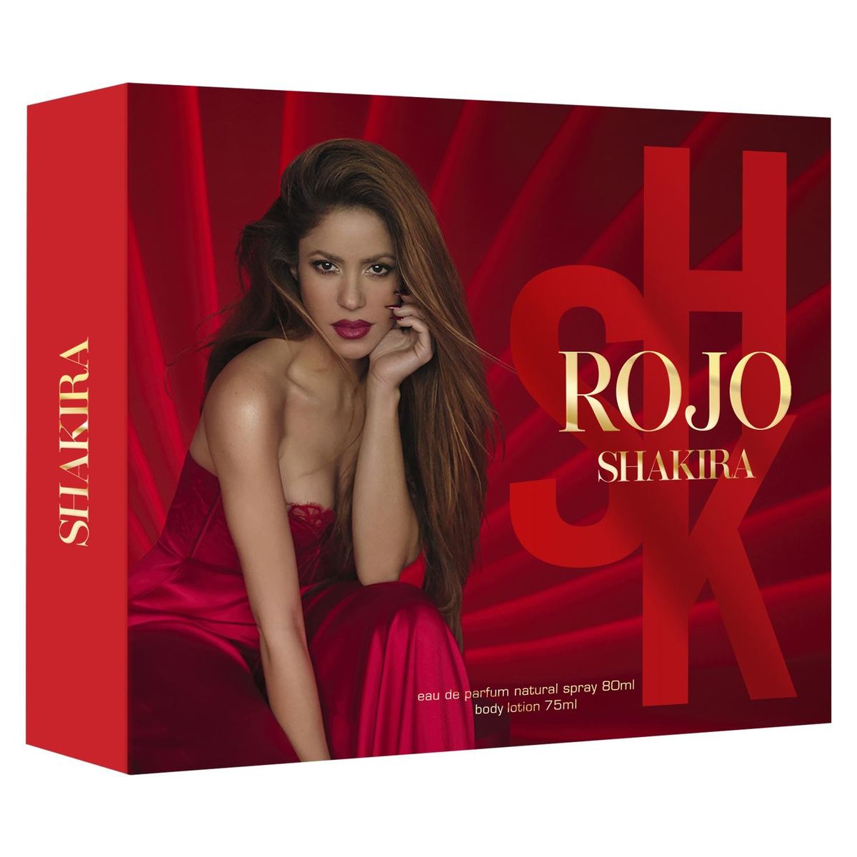 SHAKIRA - Set Perfume Collection Rojo Edp 80Ml + Bl 75Ml Shakira