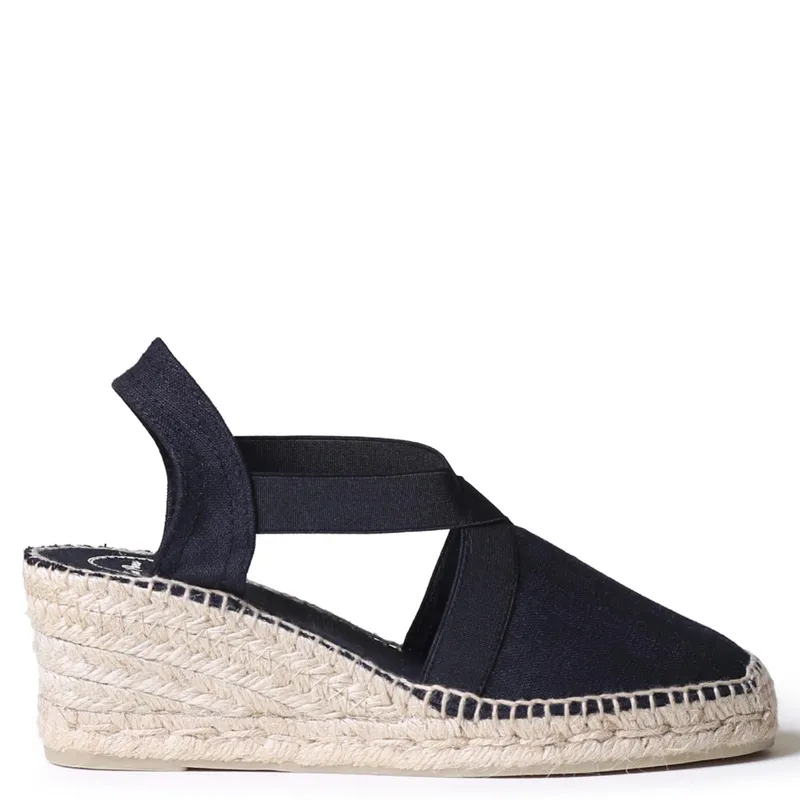 TONI PONS - Alpargata Mujer Negro Toni Pons