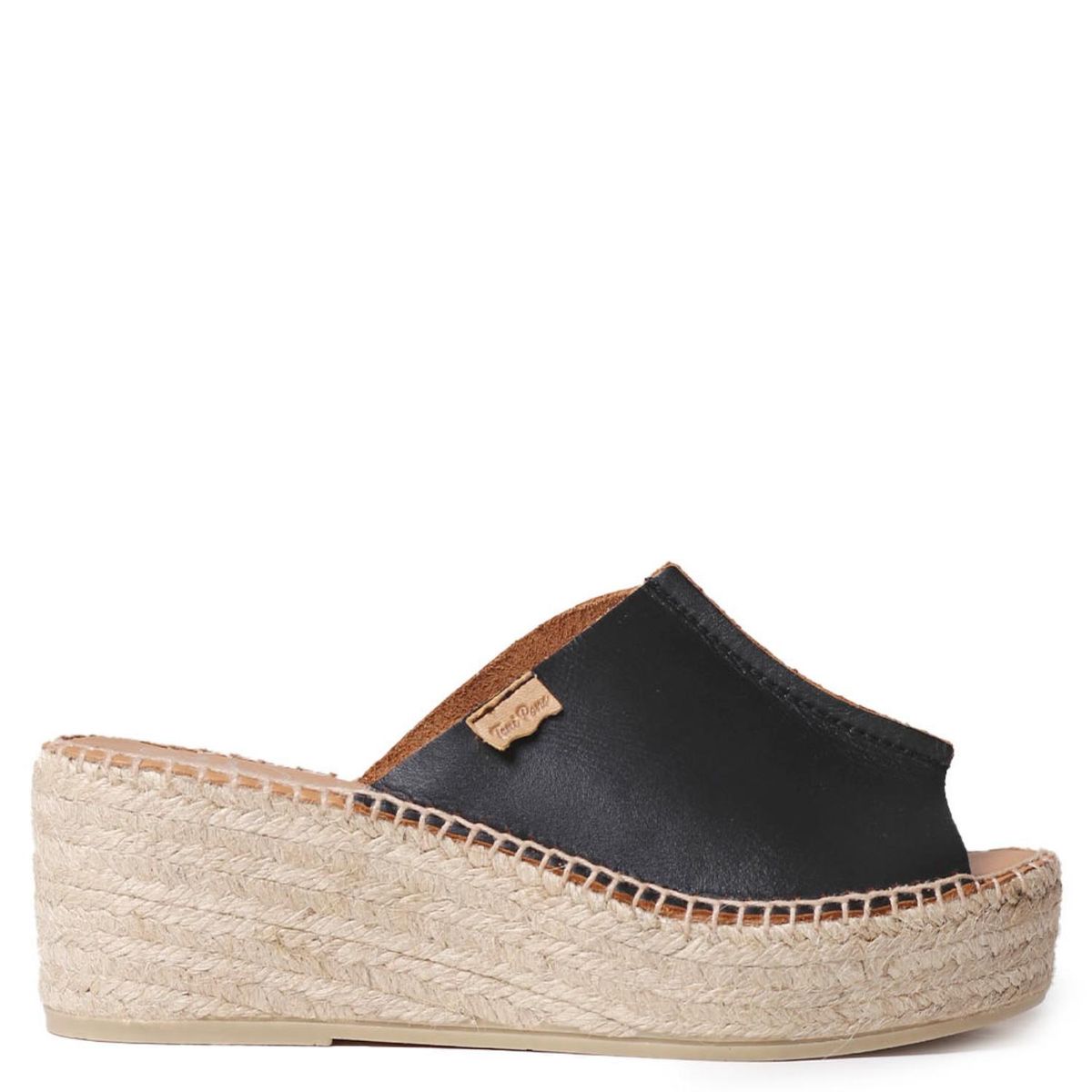 TONI PONS - Alpargata Mujer Negro Toni Pons