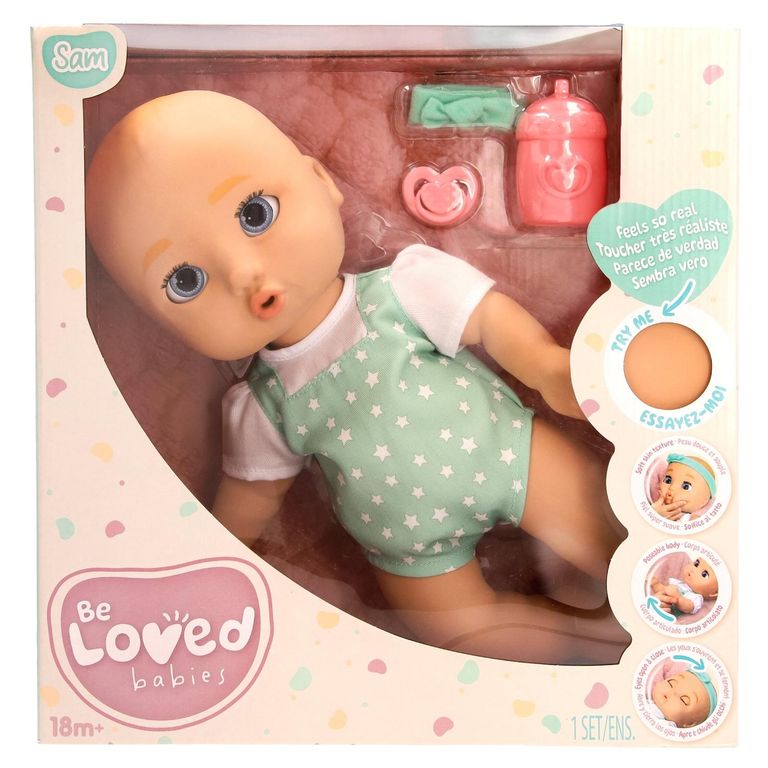 Muñeco Bebe Be Loved Verde