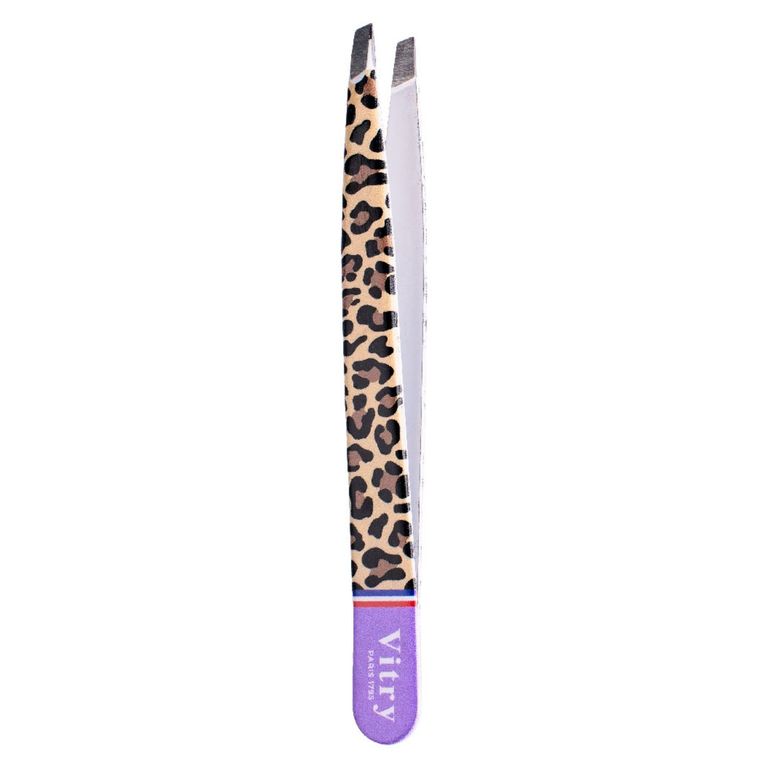 Pinza Depilacion Pro Leo Malva