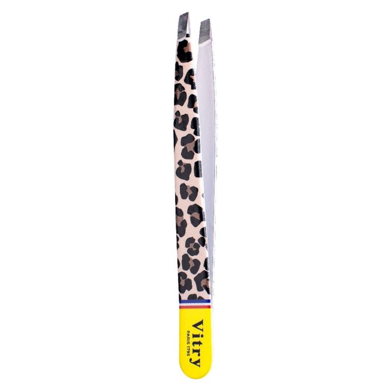 Pinza Depilacion Pro Leo Amarillo