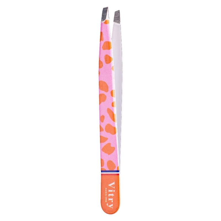 Pinza Depilacion Pro Leo Naranja