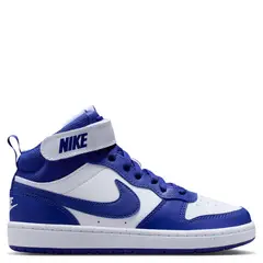 NIKE - Court Borough Mid 2 Zapatilla Urbana Niña Blanco (34.5 a 37.5)