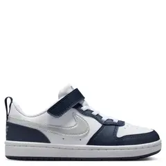 NIKE - Court Borough Low Recraft Bp Zapatilla Urbana Niño Blanco (28.5 a 34)