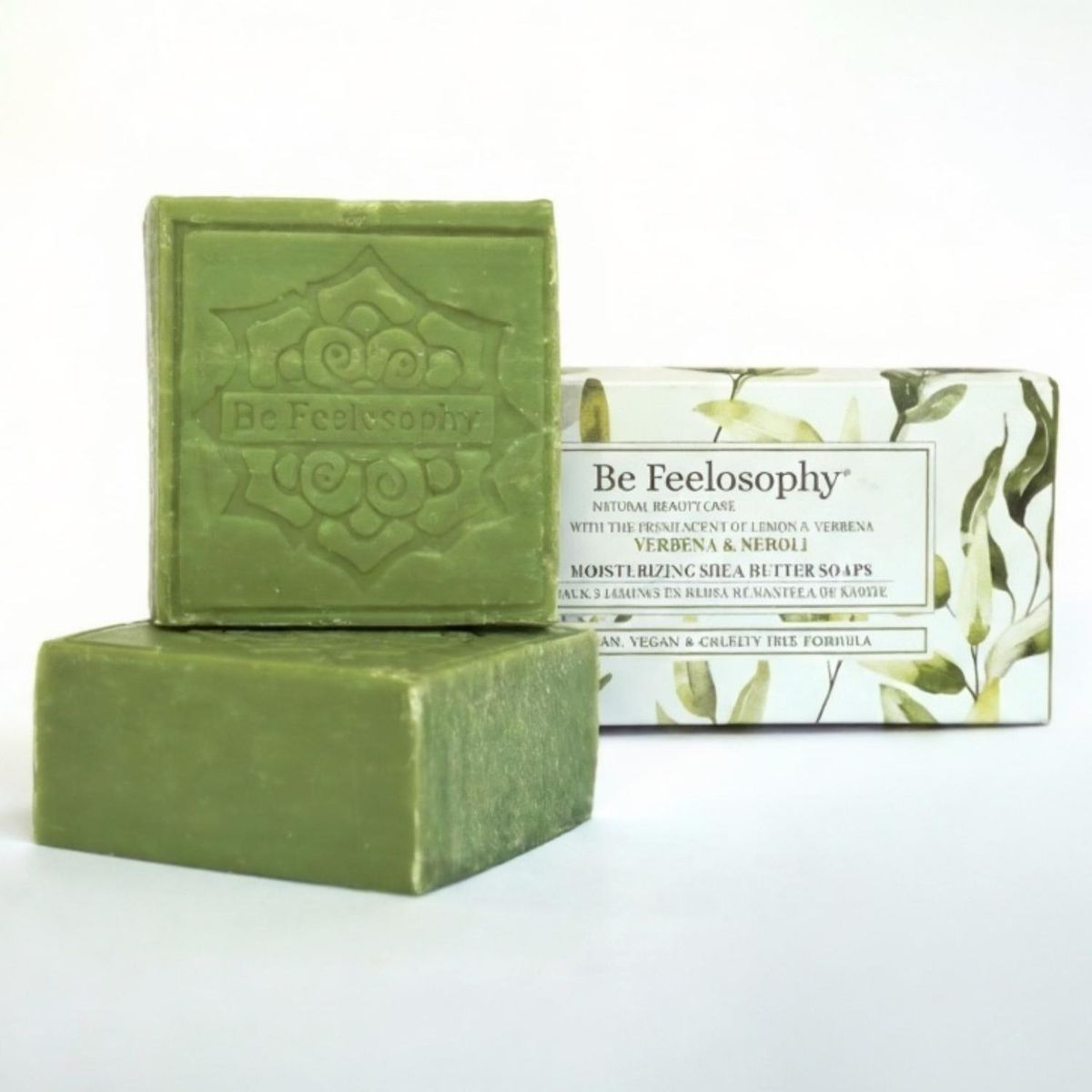 BE FEELOSOPHY - Pack 2 Jabones Verbena 120 Gr Be Feelosophy