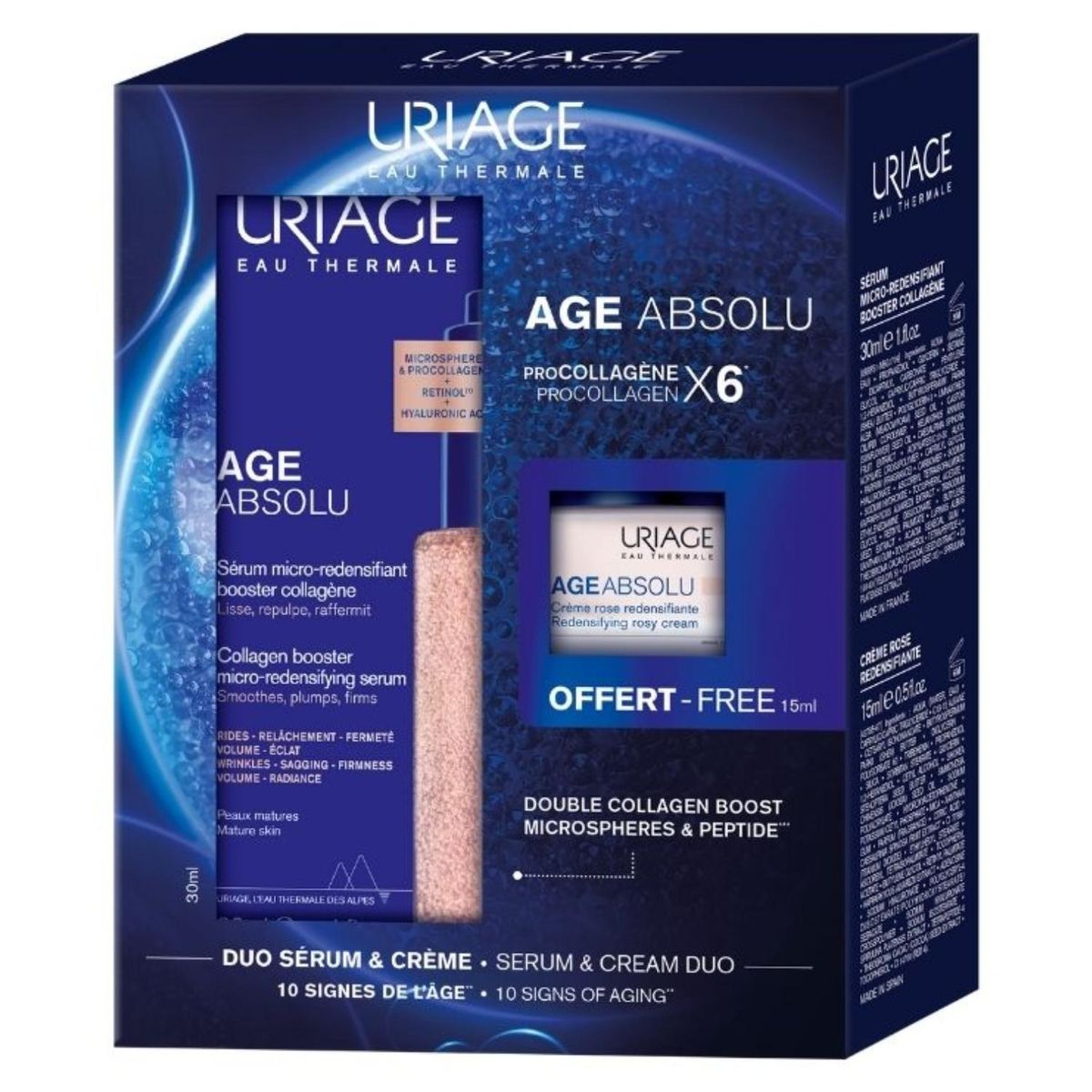 URIAGE - Promo Age Abs Ser + Cream 15 Uriage