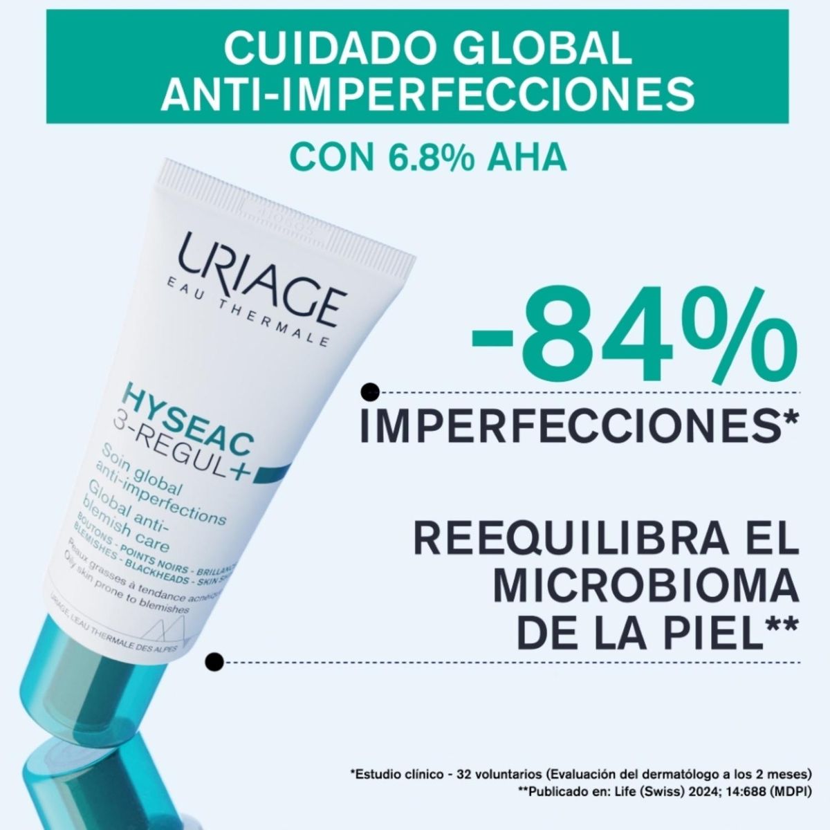 URIAGE - Promo Hyseac 3-Regul+Clean G Uriage
