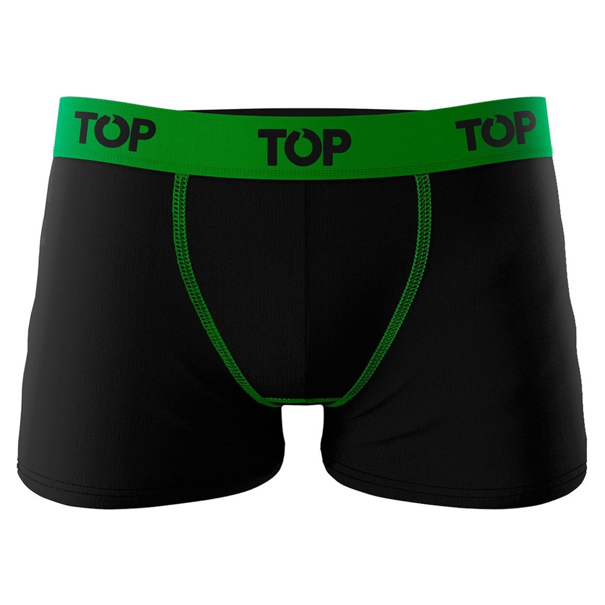 TOP - Pack 5 Boxer Niño Algodón Negro Top