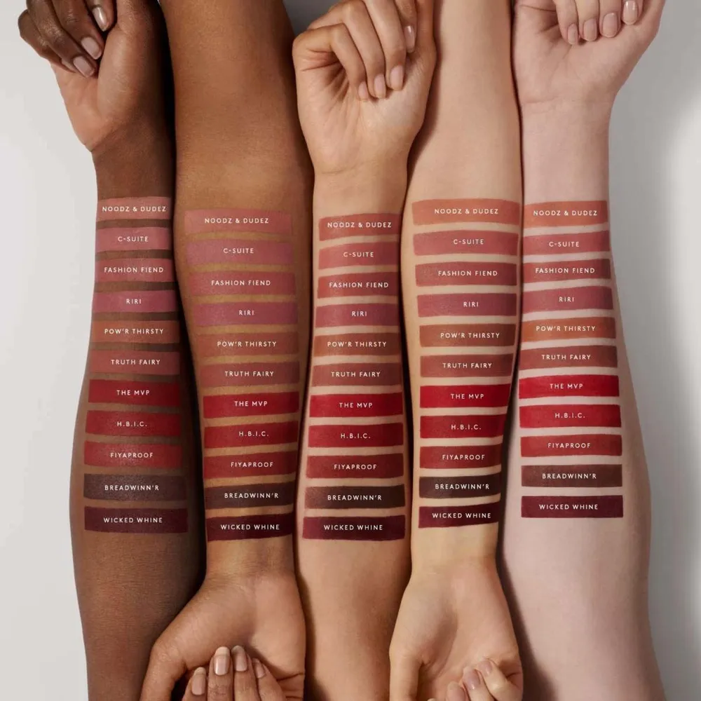 Fenty Beauty Icon Velvet Liquid Lipstick Noodz & Dudez, foto 7