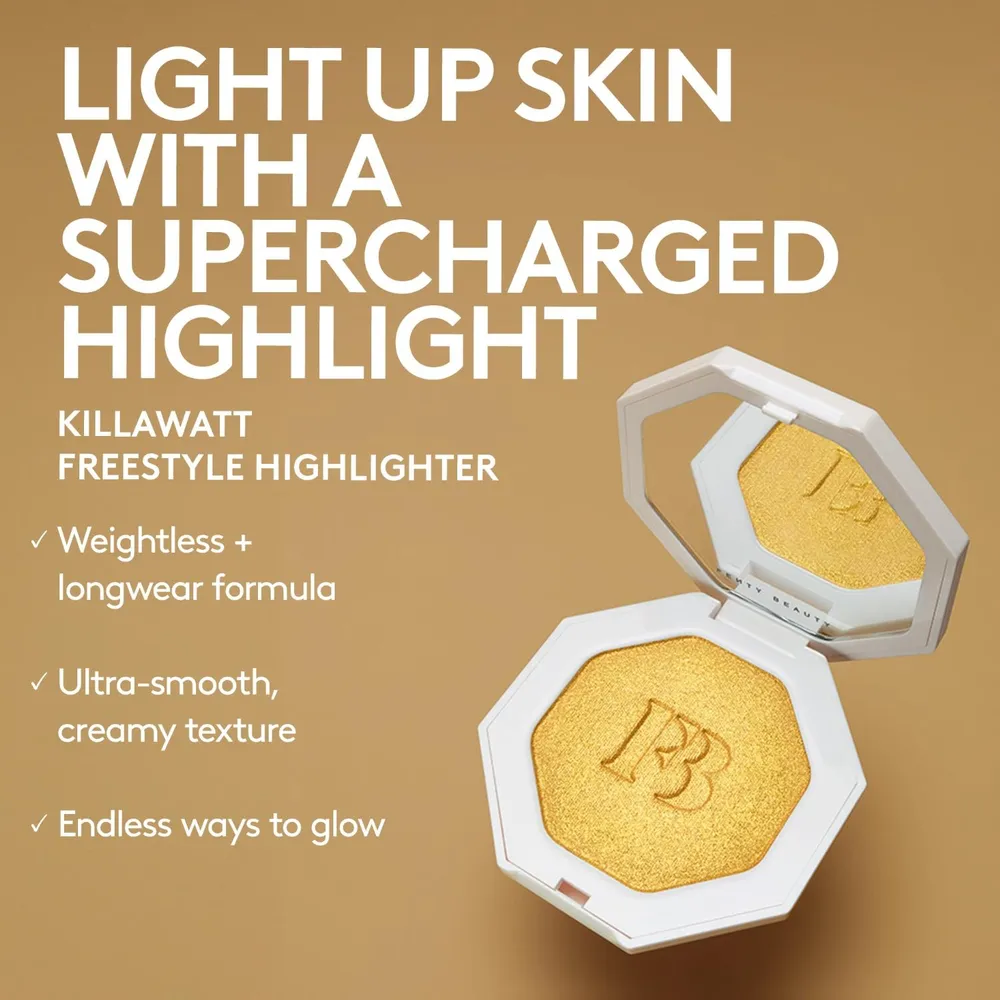 Fenty Beauty Killawatt Freestyle Highlighter Lightning Dust / Fire Crystal, foto 5