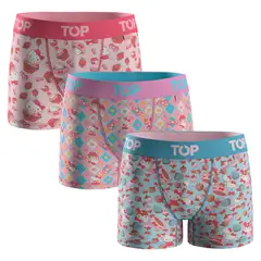 TOP - Boxer Niña Algodon Hello Kitty Multicolor