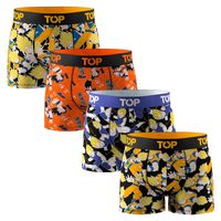 Pack 4 Boxer Niño Algodón Dbz Multicolor
