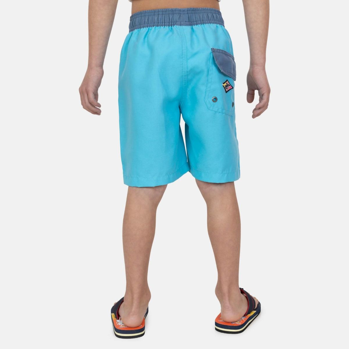 MAUI AND SONS - Traje De Baño Corto Niño Celeste Maui And Sons