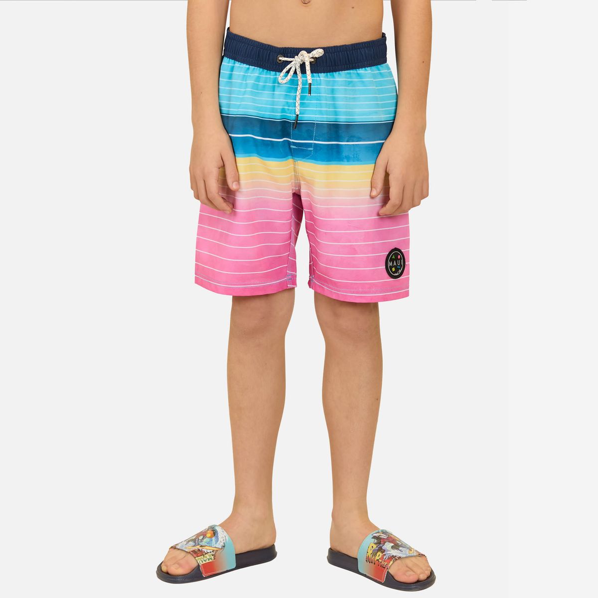 MAUI AND SONS - Traje De Baño Corto Niño Azul Maui And Sons