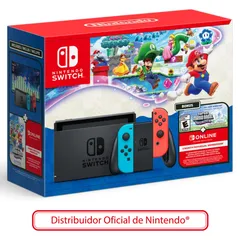 NINTENDO Consola Nintendo Switch + Juego Mario Kart 8 Deluxe
