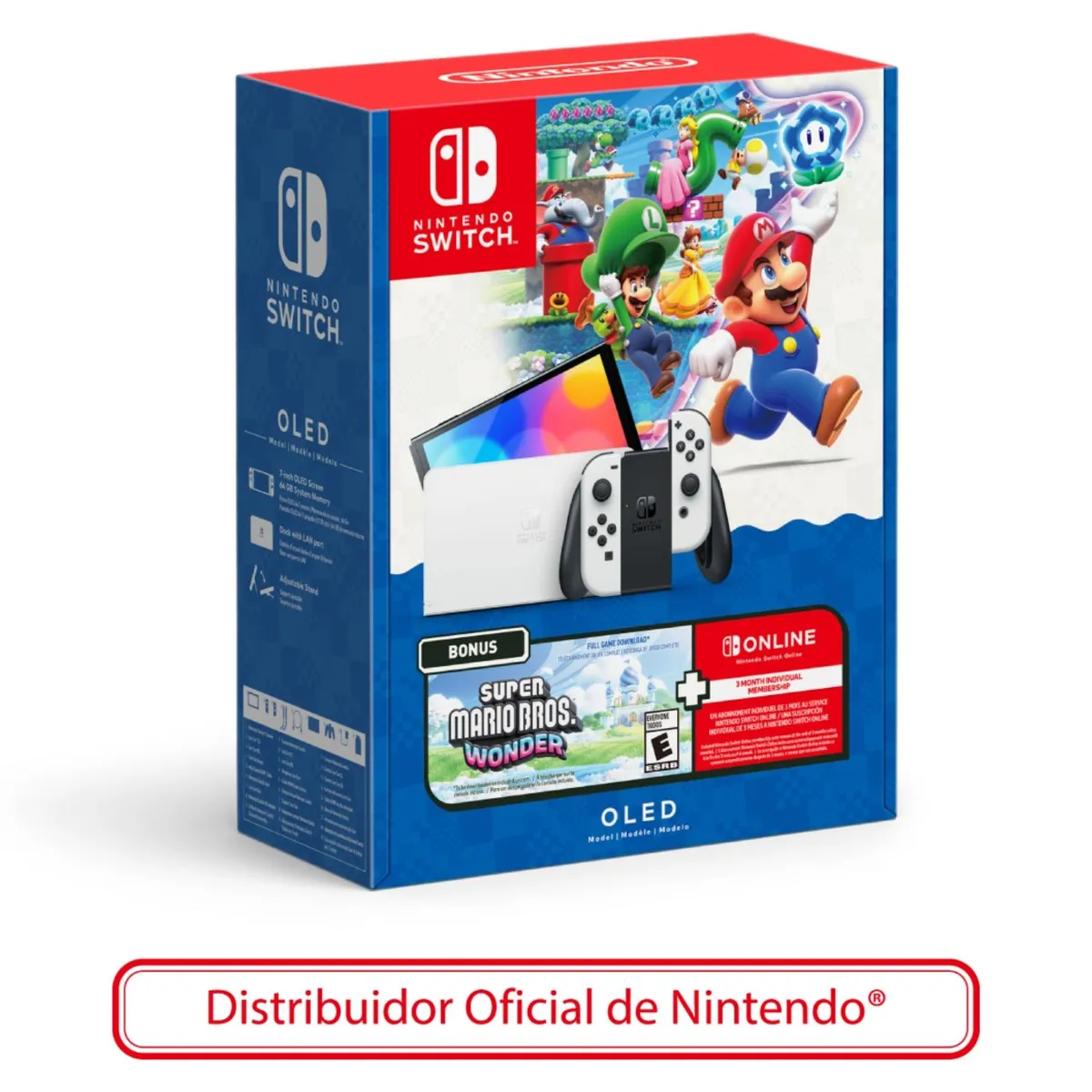 NINTENDO - Consola Switch Oled White Bu Nintendo