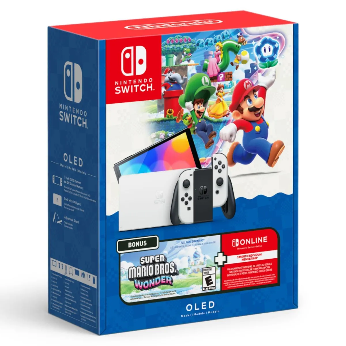 NINTENDO - Consola Switch Oled White Bu Nintendo