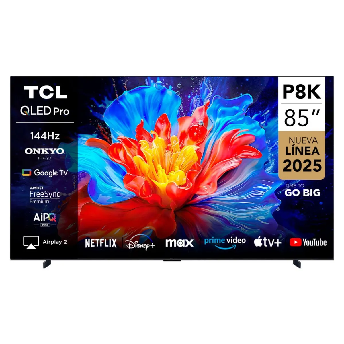 TCL - QLED Smart Tv 85' 4K UHD P8K TCL