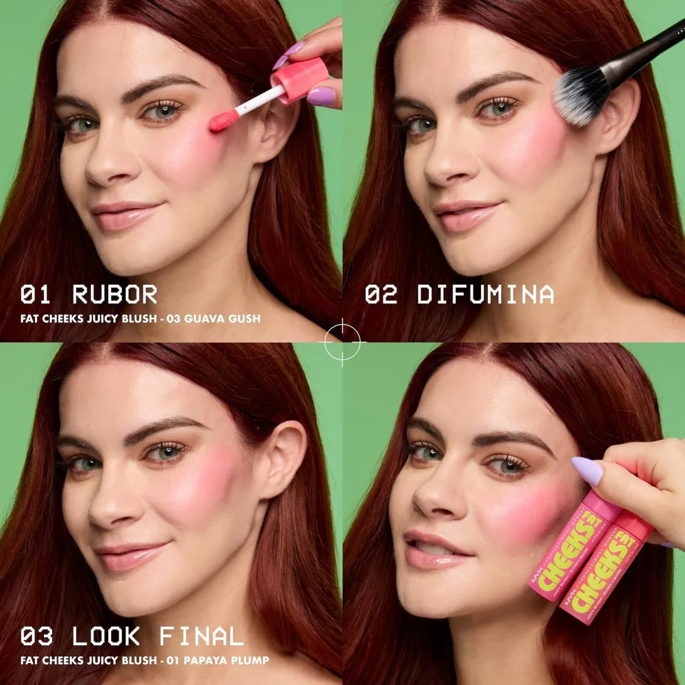 Nyx Professional Makeup Fat Cheeks Blush Plump Pop, foto 10