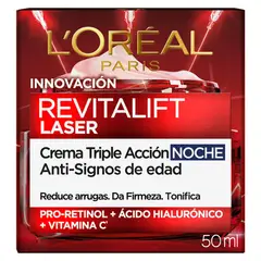 DERMO EXPERTISE - Revitalift Laser Crema Triple Acción Noche L'Oréal Paris