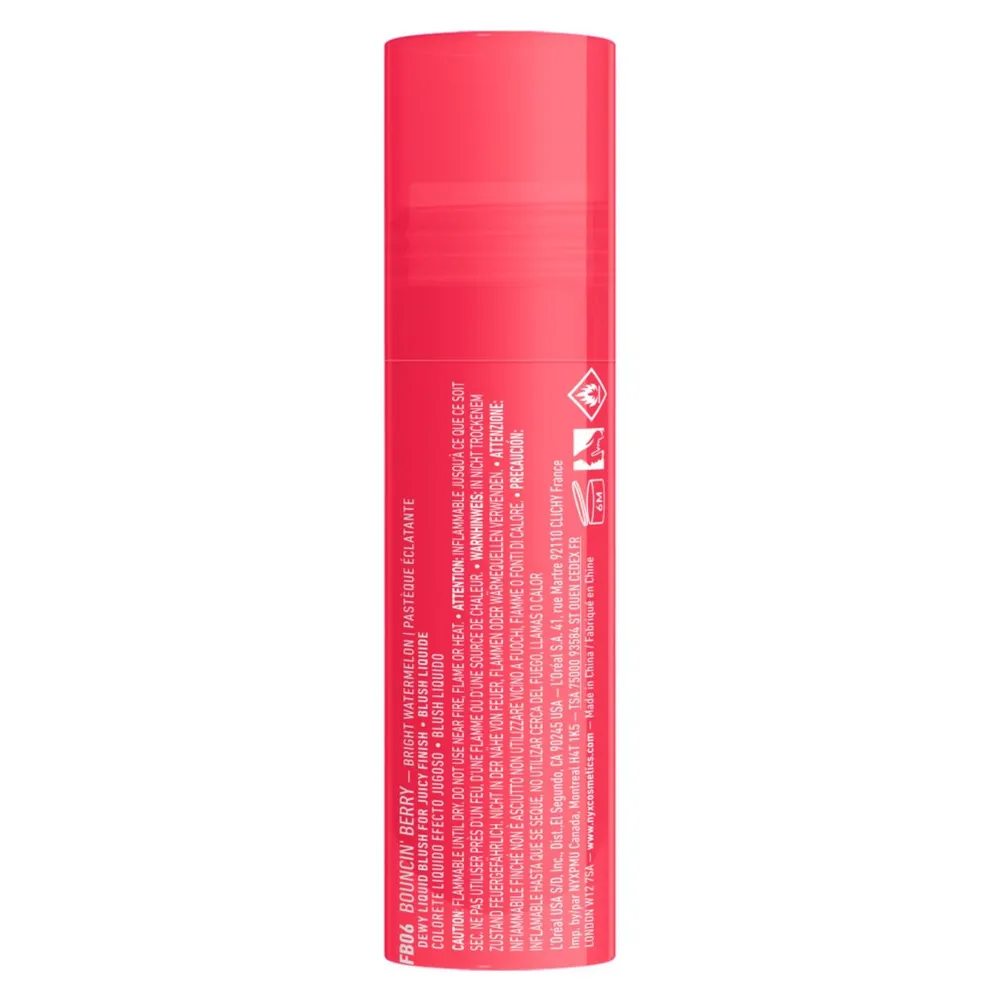 NYX Professional Makeup Fat Cheeks Blush Bouncin Berry, foto 6
