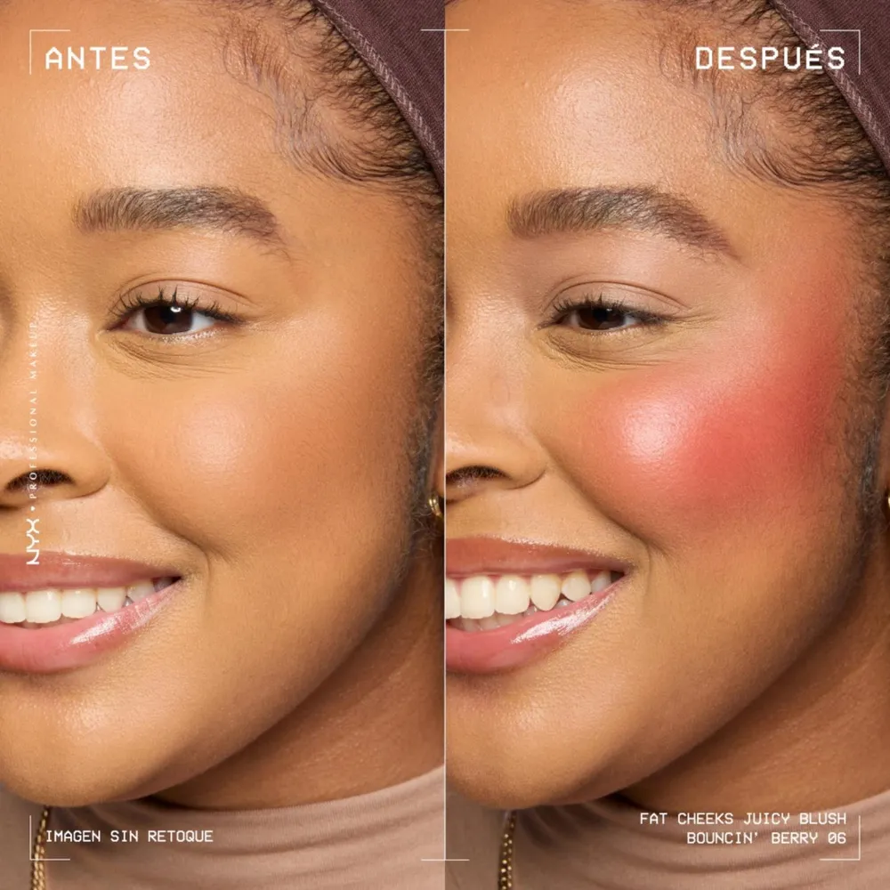 NYX Professional Makeup Fat Cheeks Blush Bouncin Berry, foto 10
