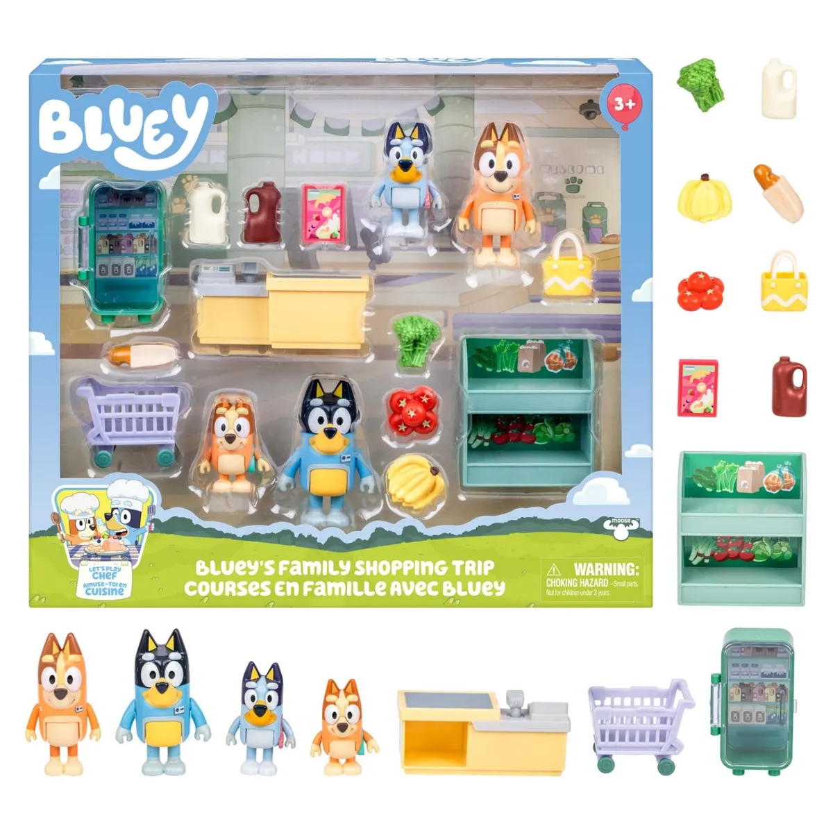 BLUEY - Viaje De Compras Familia Bluey