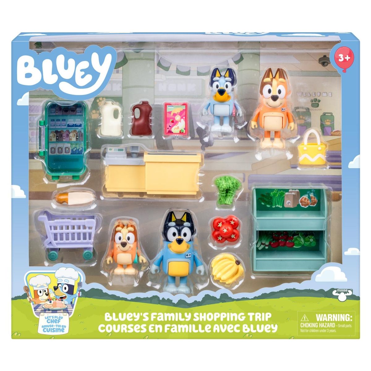 BLUEY - Viaje De Compras Familia Bluey