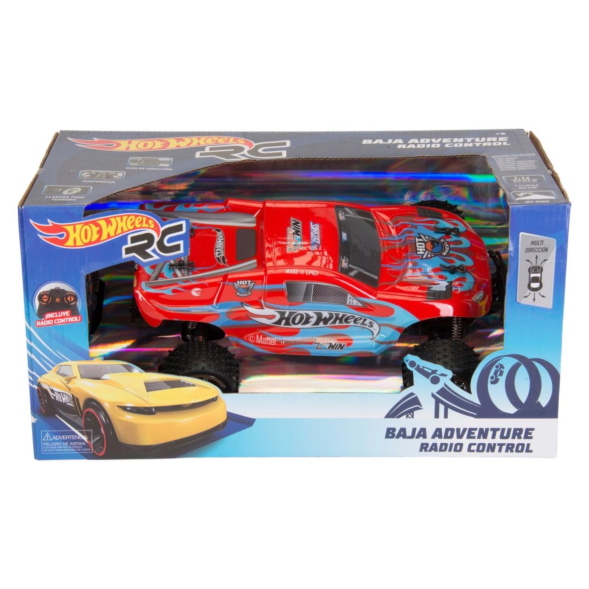 FUNMAX - Buggy Radiocontrolado Hot Wheels Escala 1:24 Funmax
