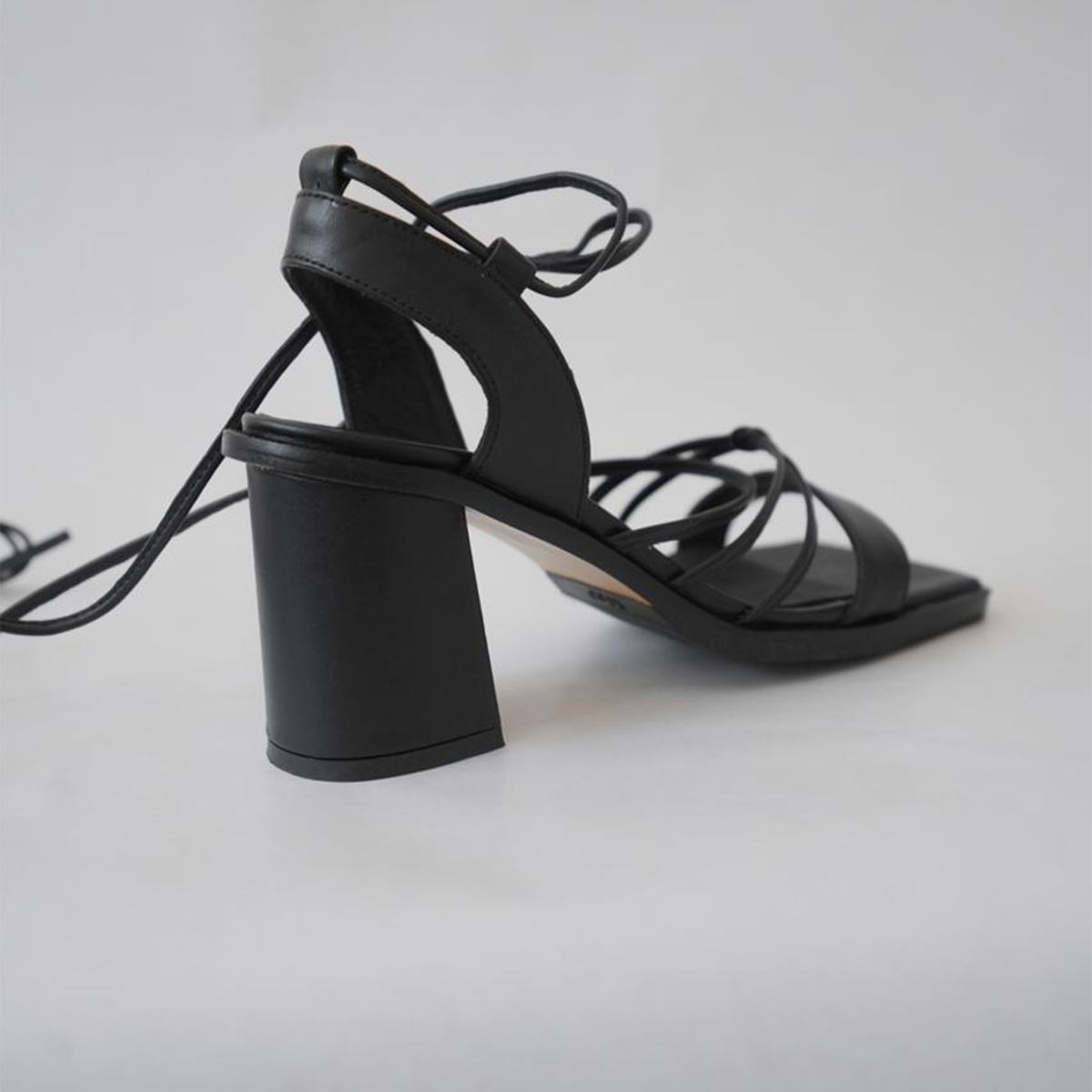 MACU SHOP - Sandalia Mujer Negro Macu Shop