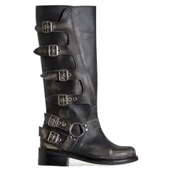 MACU SHOP - Bota Mujer Negro