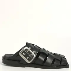 MACU SHOP - Sandalia Mujer Negro