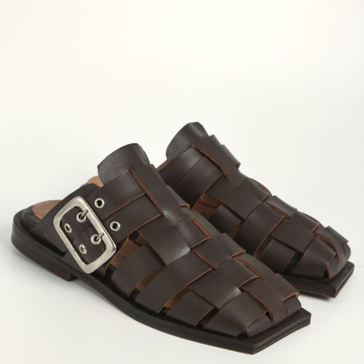 MACU SHOP - Sandalia Mujer Cafe Macu Shop