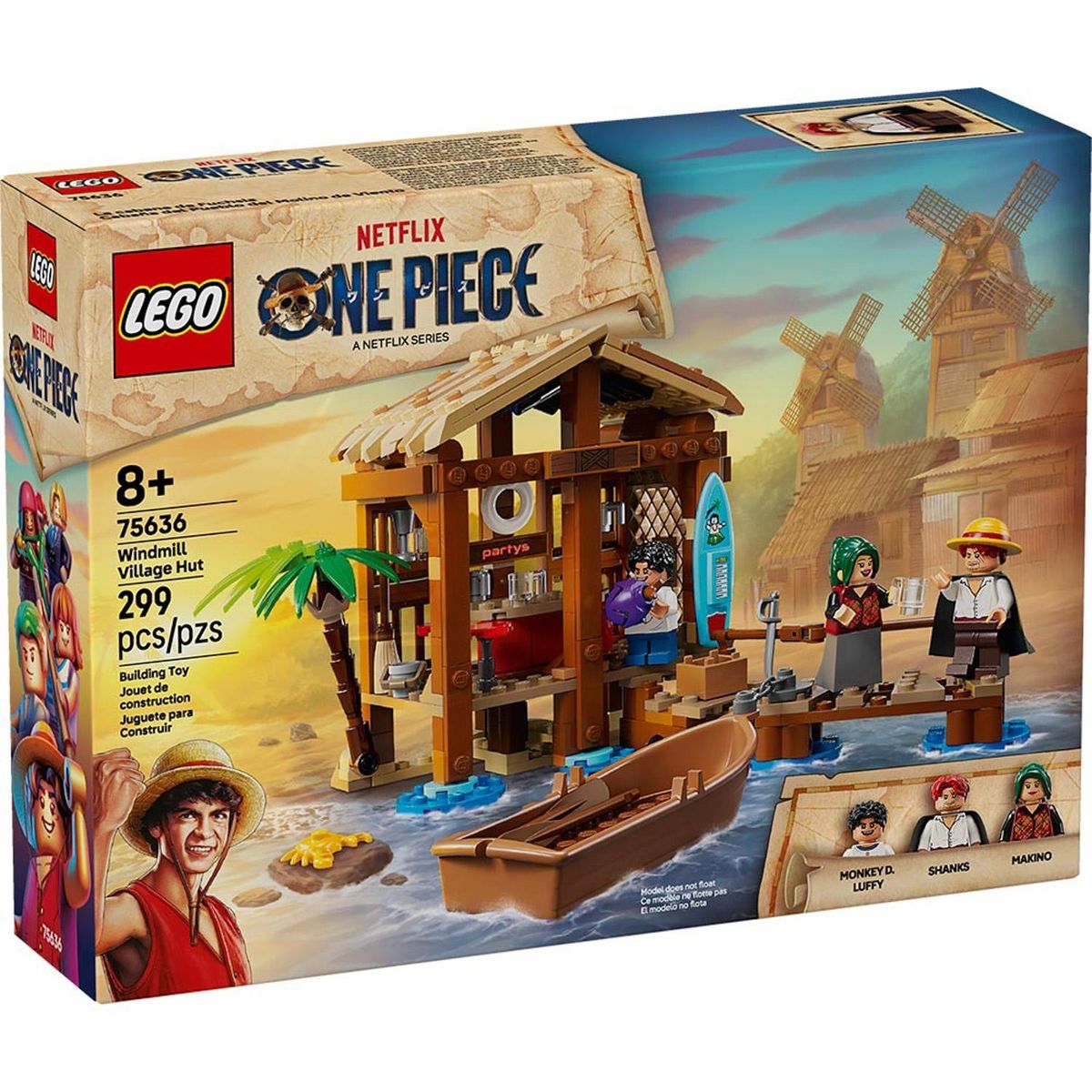 LEGO - Lego One Piece: Cabaña del Pueblo Molino