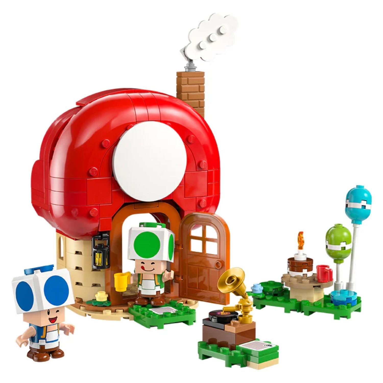LEGO Lego Fiesta En Casa de Toad Super Mario ⚡𝗖𝘆𝗯𝗲𝗿