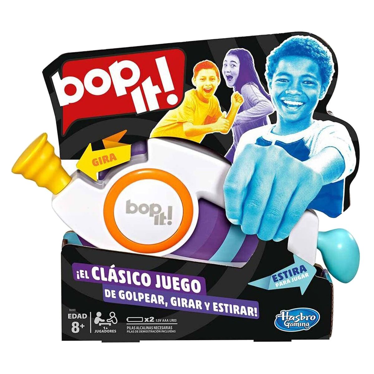 HASBRO - Juego Bop It Clásico - Nuevo 2019 en Español
