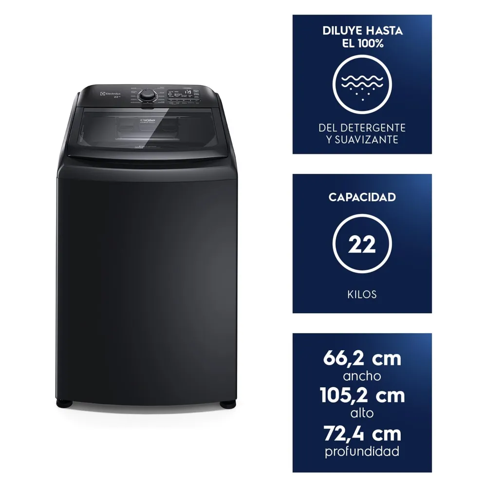 Electrolux LS22Y 22 kg Negro, foto 8