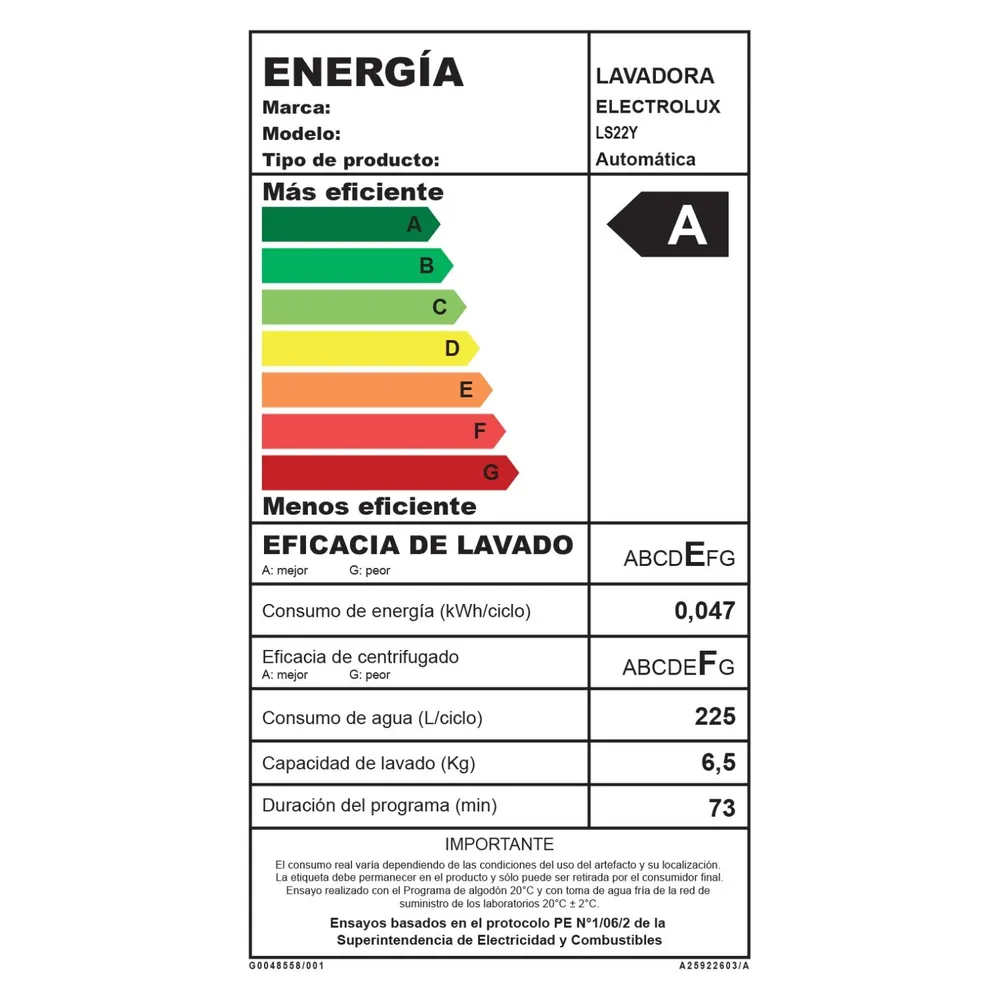 Electrolux LS22Y 22 kg Negro, foto 10