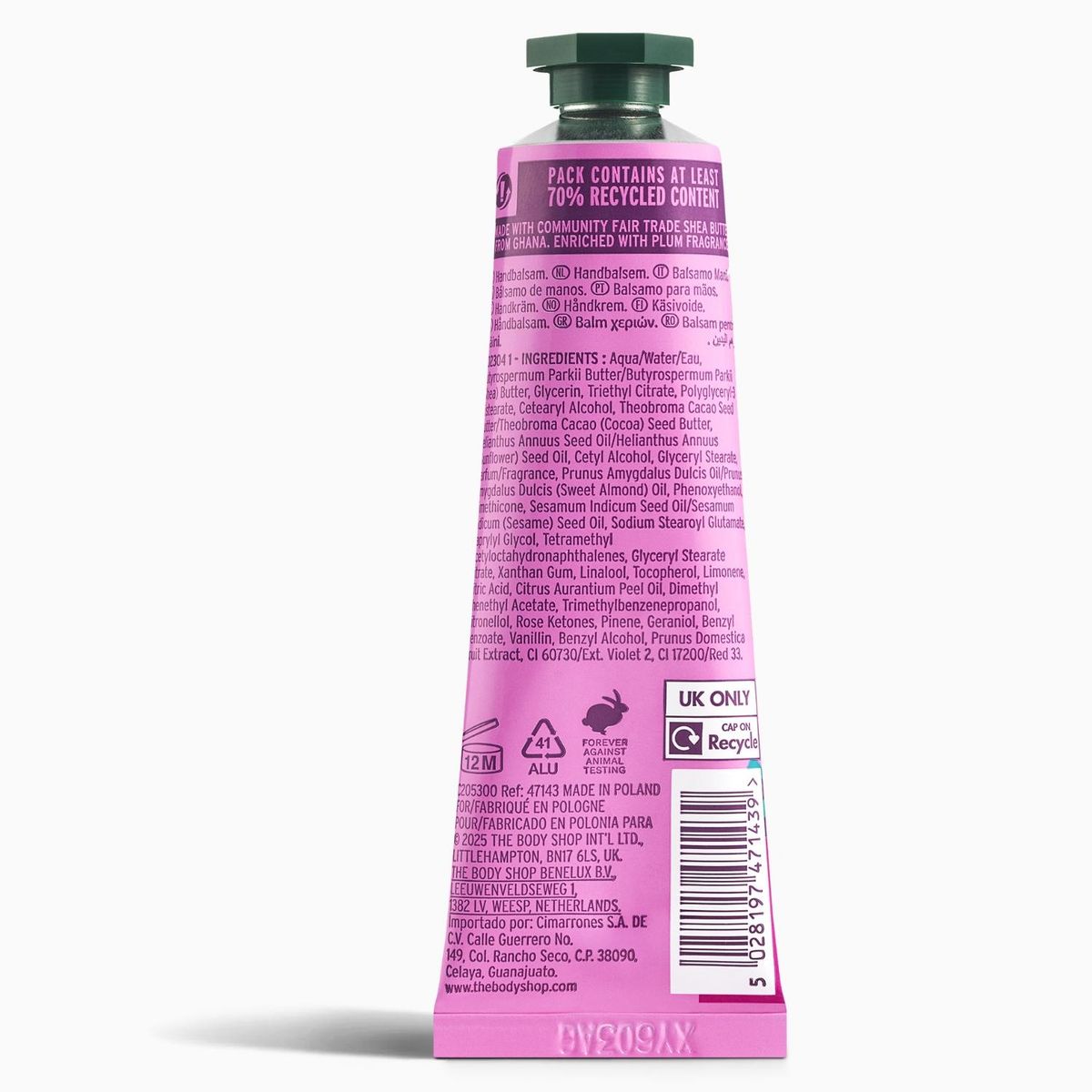 THE BODY SHOP - Crema De Manos Ciruela THE BODY SHOP