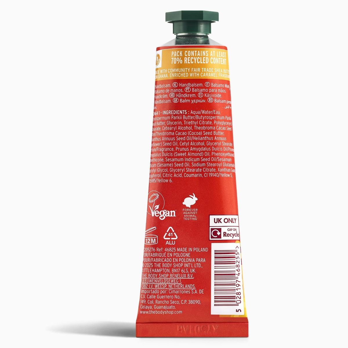 THE BODY SHOP - Crema De Manos Caramelo THE BODY SHOP