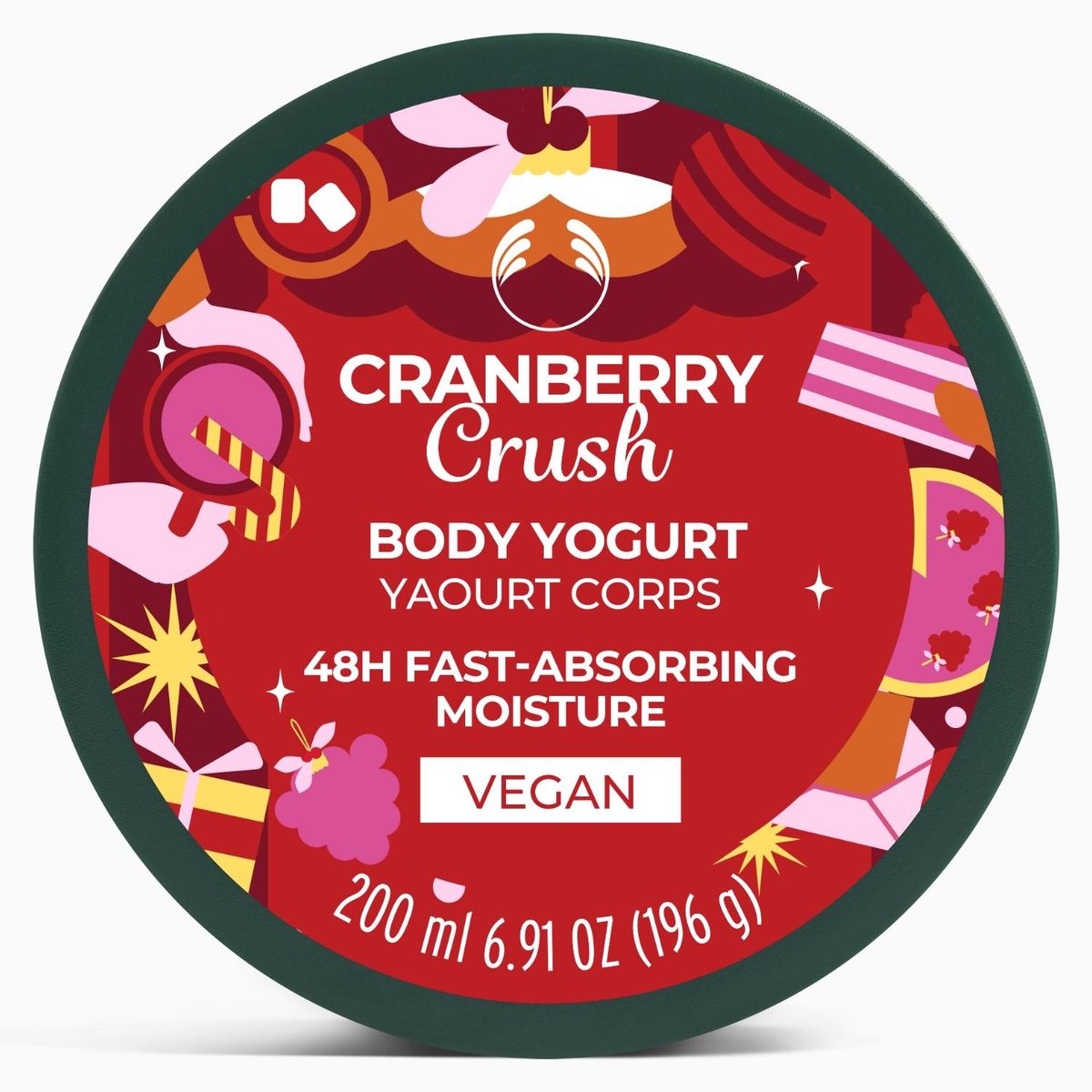 THE BODY SHOP - Yogurt Corporal Cranberry THE BODY SHOP