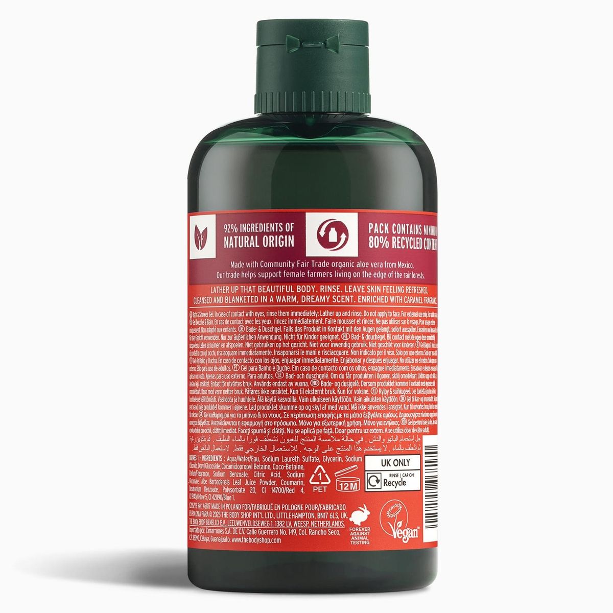 THE BODY SHOP - Jabon Liquido Corporal Car THE BODY SHOP