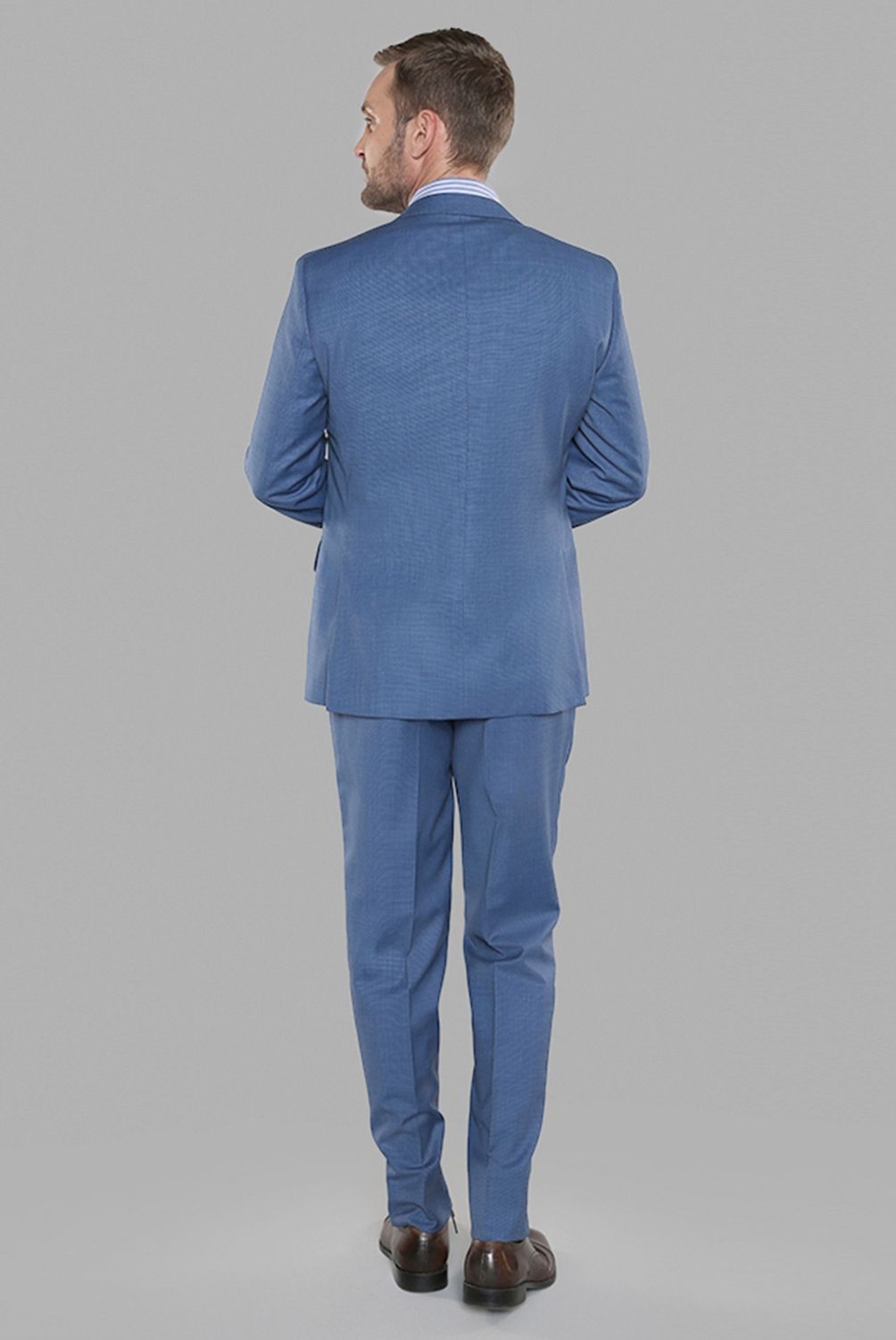 TRIAL - Traje Slim Fit de Lana Hombre