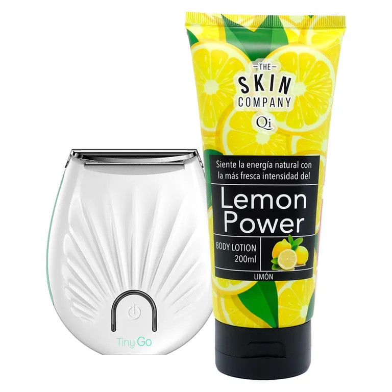 GAMA Afeitadora Eléctrica Tiny Go+Crem Limon 20