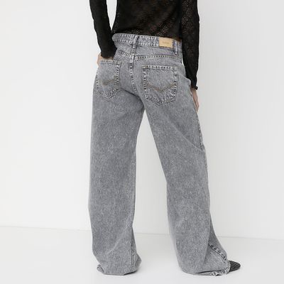 Imagen 2 del producto Jeans Wide Leg Tiro Medio Mujer
