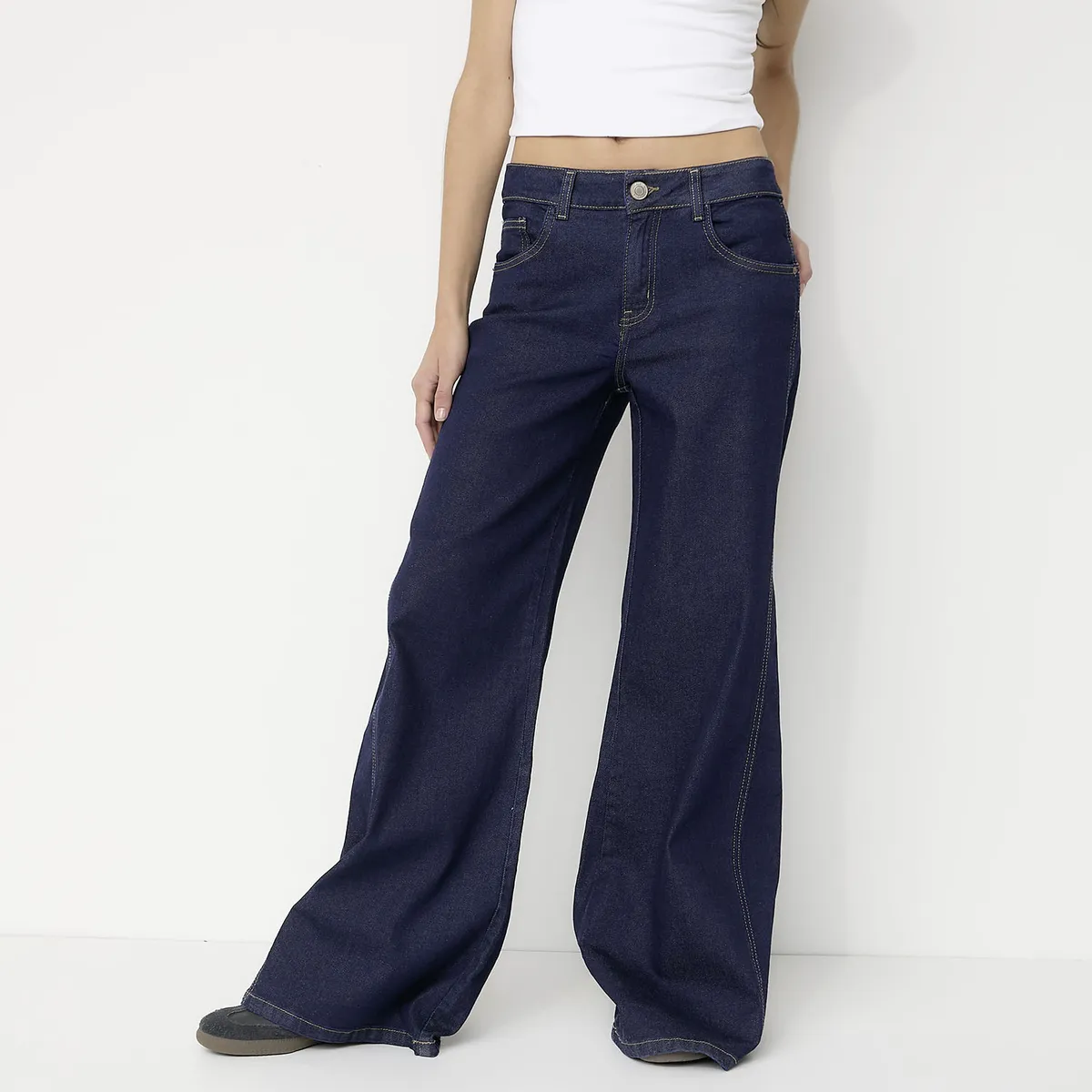 SYBILLA - Jeans Wide Leg Mujer Sybilla