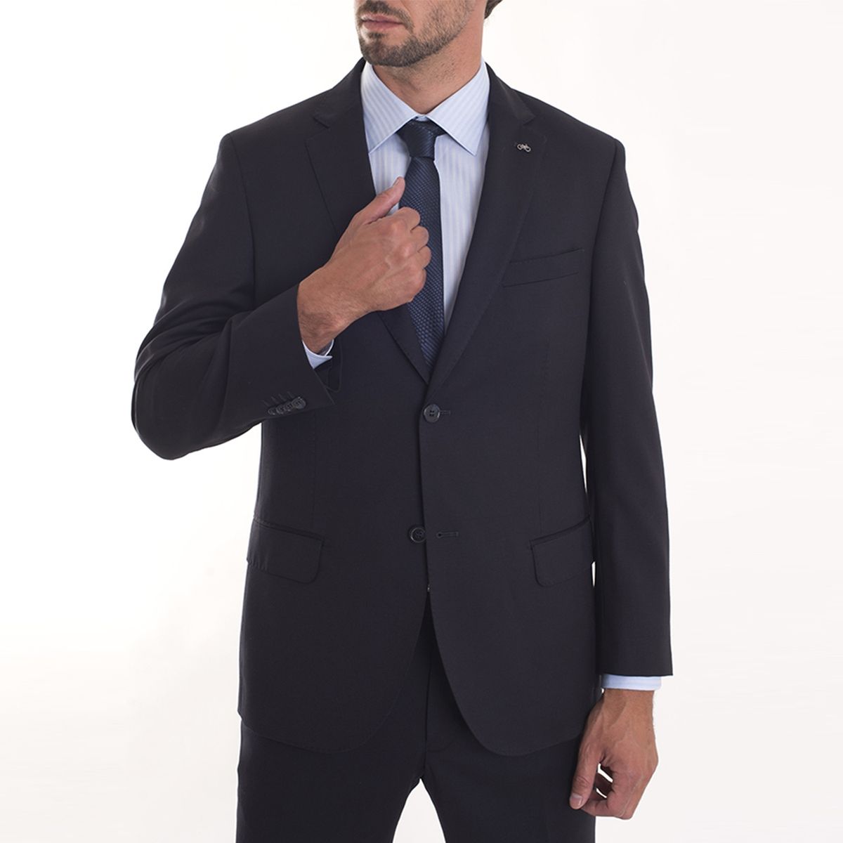 TRIAL - Traje Straight Fit de Lana Hombre